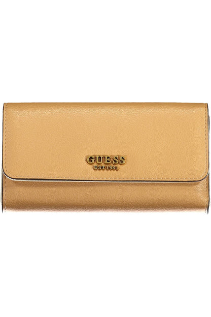 GUESS JEANS PORTAFOGLIO DONNA BEIGE