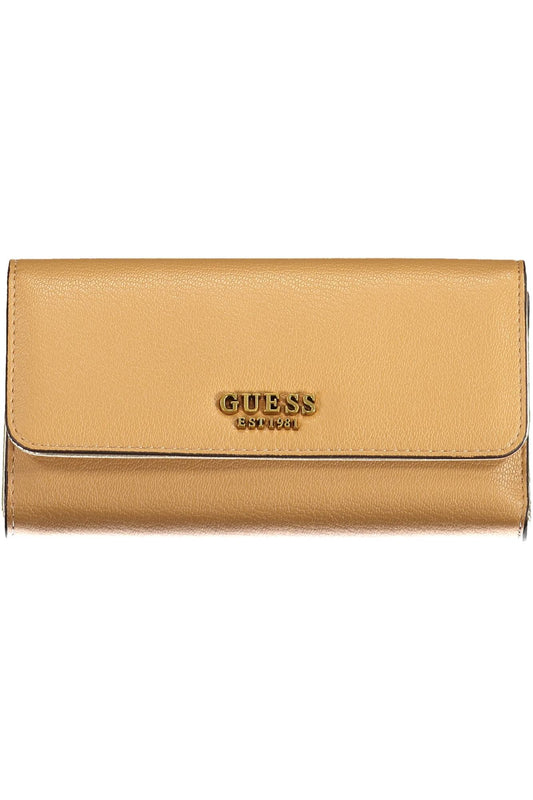 GUESS JEANS PORTAFOGLIO DONNA BEIGE