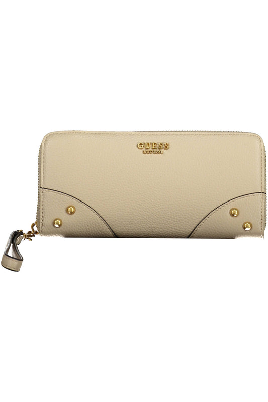 GUESS JEANS PORTAFOGLIO DONNA BEIGE