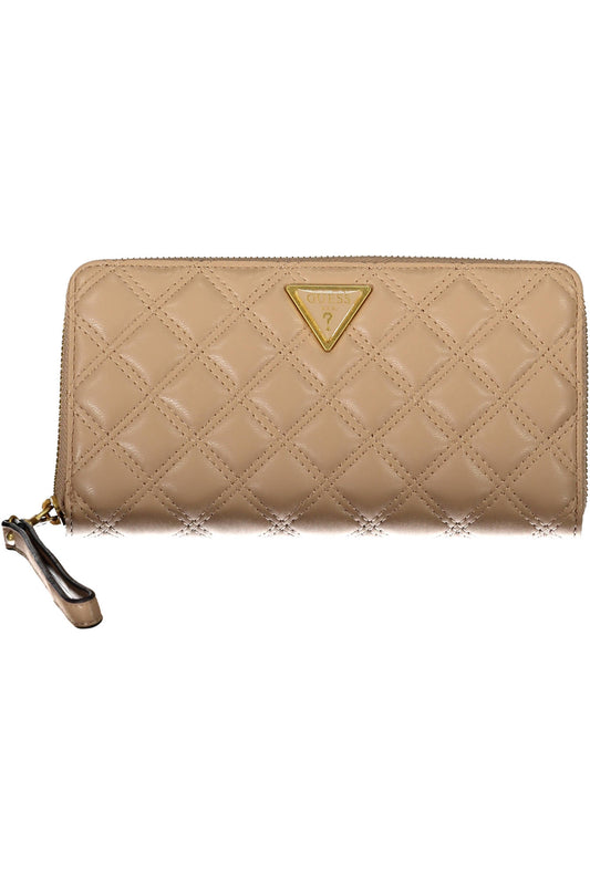 GUESS JEANS PORTAFOGLIO DONNA BEIGE