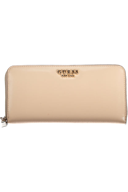 GUESS JEANS PORTAFOGLIO DONNA BEIGE