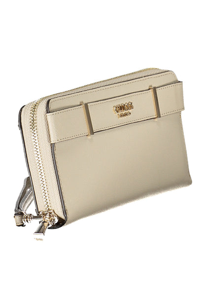 GUESS JEANS PORTAFOGLIO DONNA BEIGE