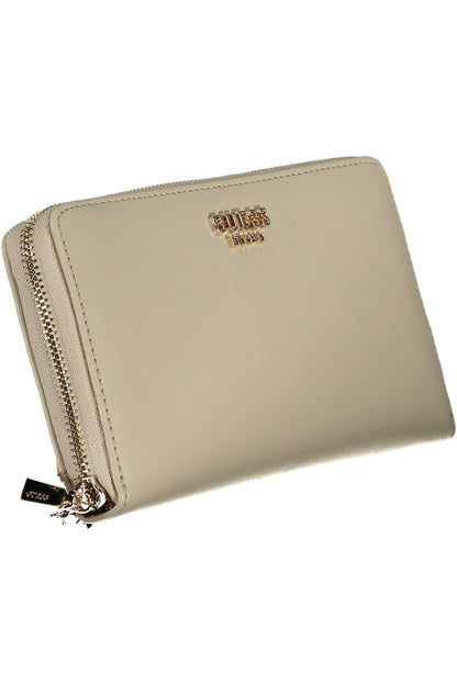 GUESS JEANS PORTAFOGLIO DONNA BEIGE