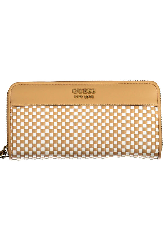 GUESS JEANS PORTAFOGLIO DONNA MARRONE