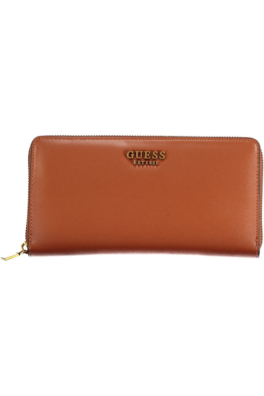 GUESS JEANS PORTAFOGLIO DONNA MARRONE