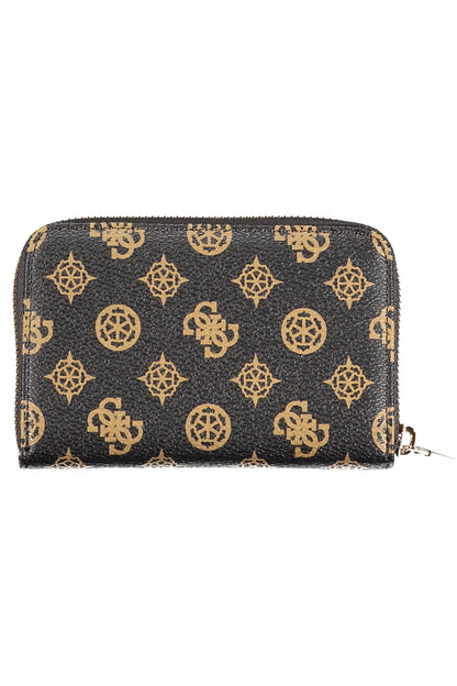 GUESS JEANS PORTAFOGLIO DONNA MARRONE