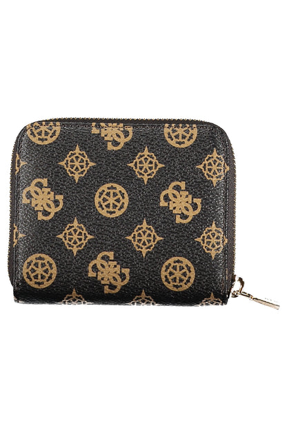 GUESS JEANS PORTAFOGLIO DONNA MARRONE
