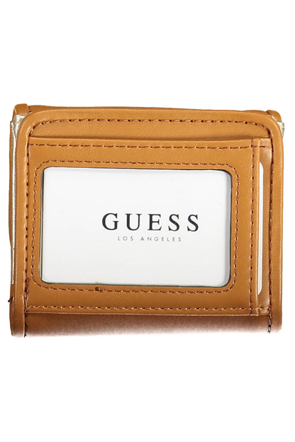 GUESS JEANS PORTAFOGLIO DONNA MARRONE