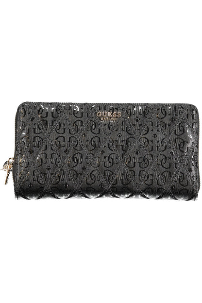 GUESS JEANS PORTAFOGLIO DONNA NERO