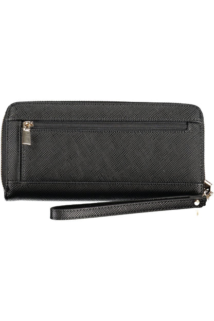 GUESS JEANS PORTAFOGLIO DONNA NERO