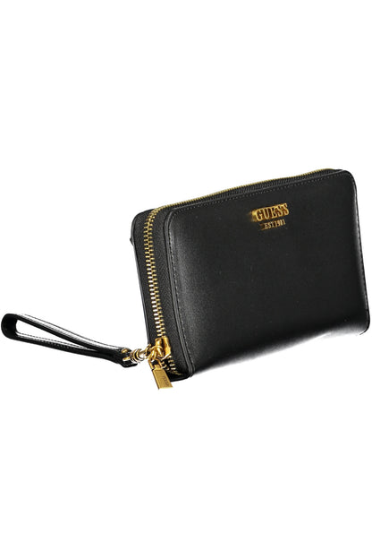 GUESS JEANS PORTAFOGLIO DONNA NERO