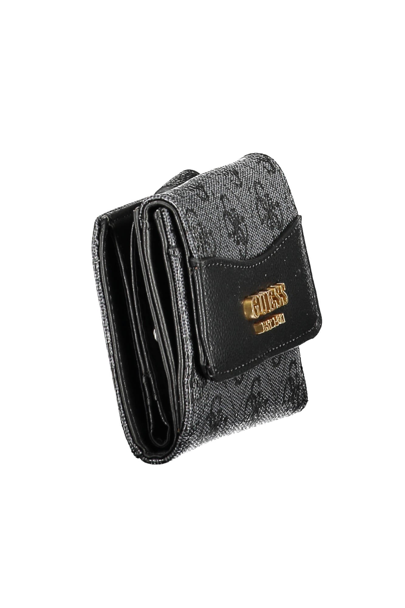 GUESS JEANS PORTAFOGLIO DONNA NERO