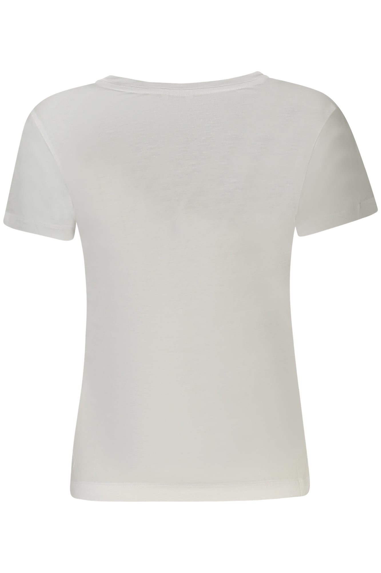 GUESS JEANS T-SHIRT MANICHE CORTE DONNA BIANCO