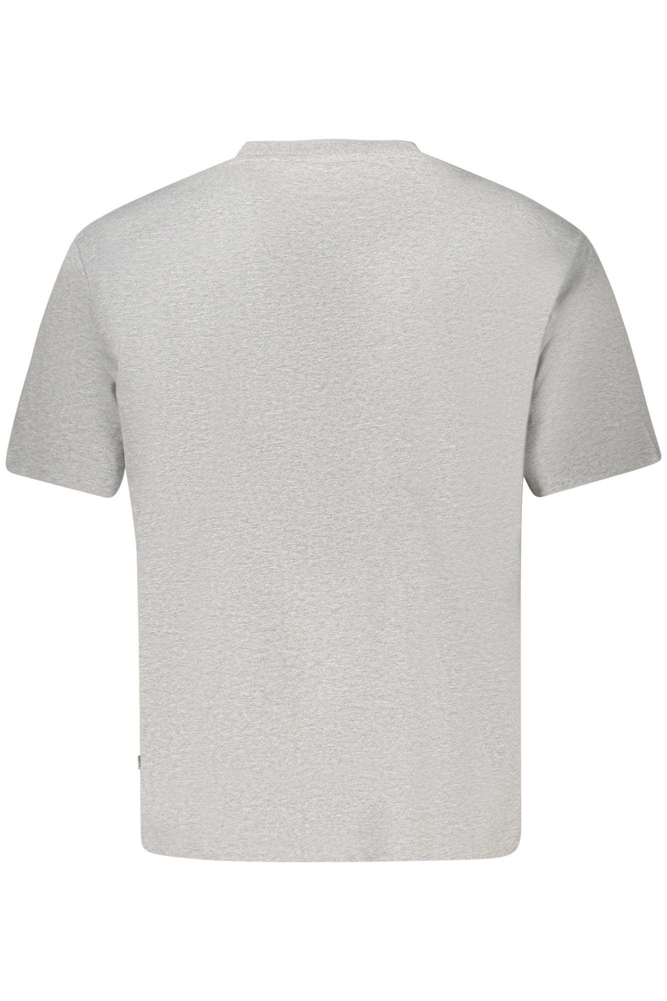 GUESS JEANS T-SHIRT MANICHE CORTE DONNA GRIGIO