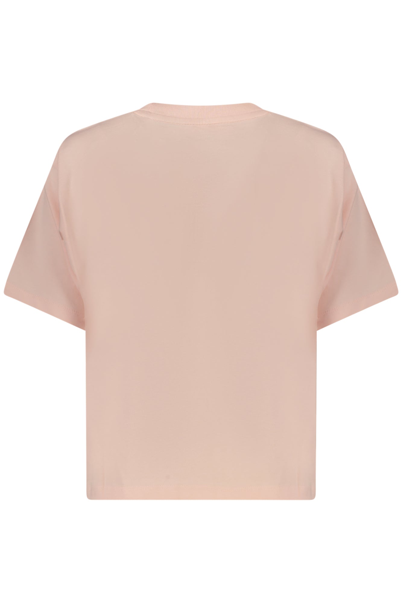 GUESS JEANS T-SHIRT MANICHE CORTE DONNA ROSA