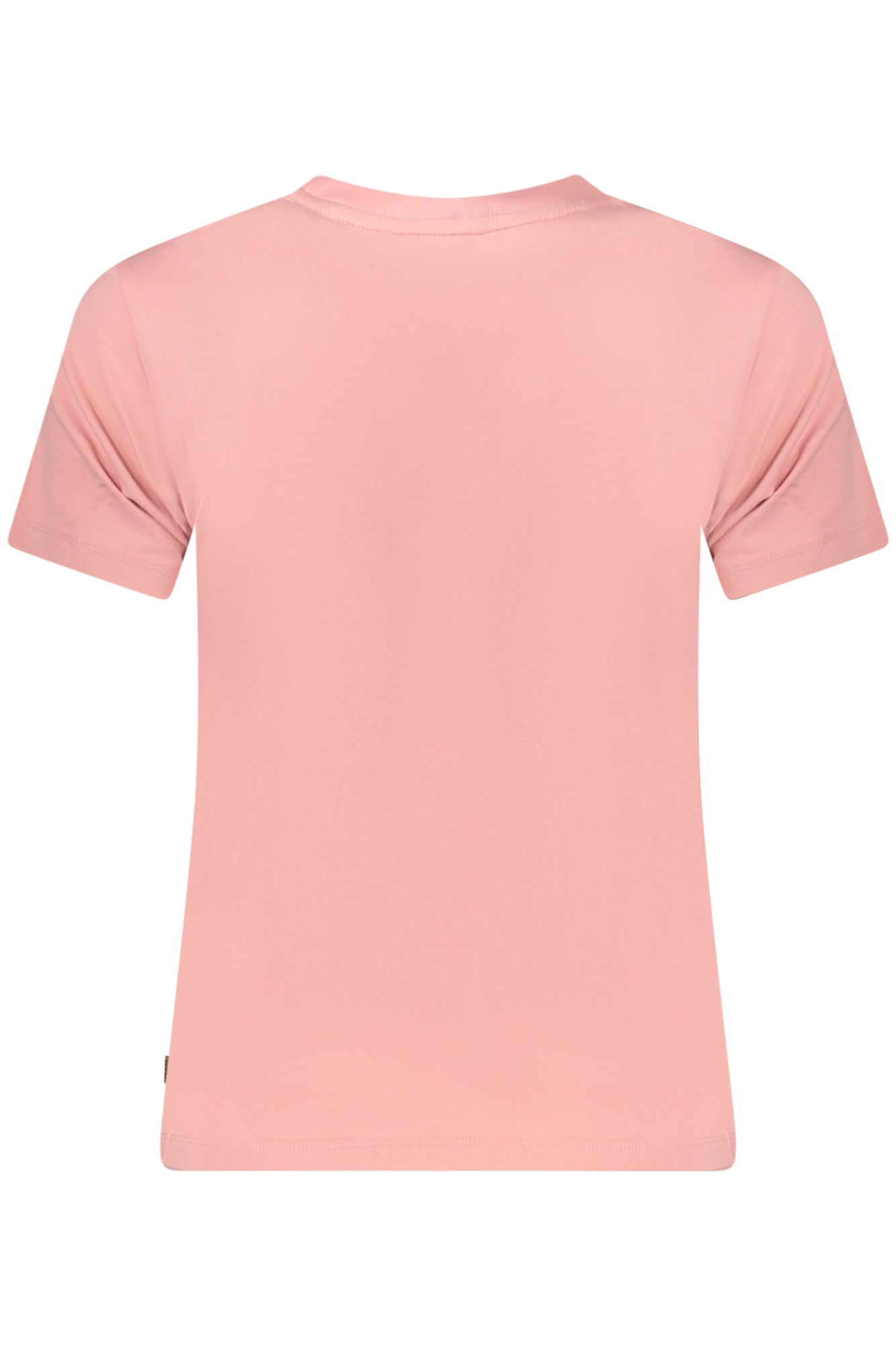 GUESS JEANS T-SHIRT MANICHE CORTE DONNA ROSA