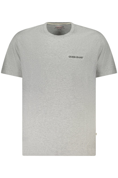GUESS JEANS T-SHIRT MANICHE CORTE UOMO GRIGIO
