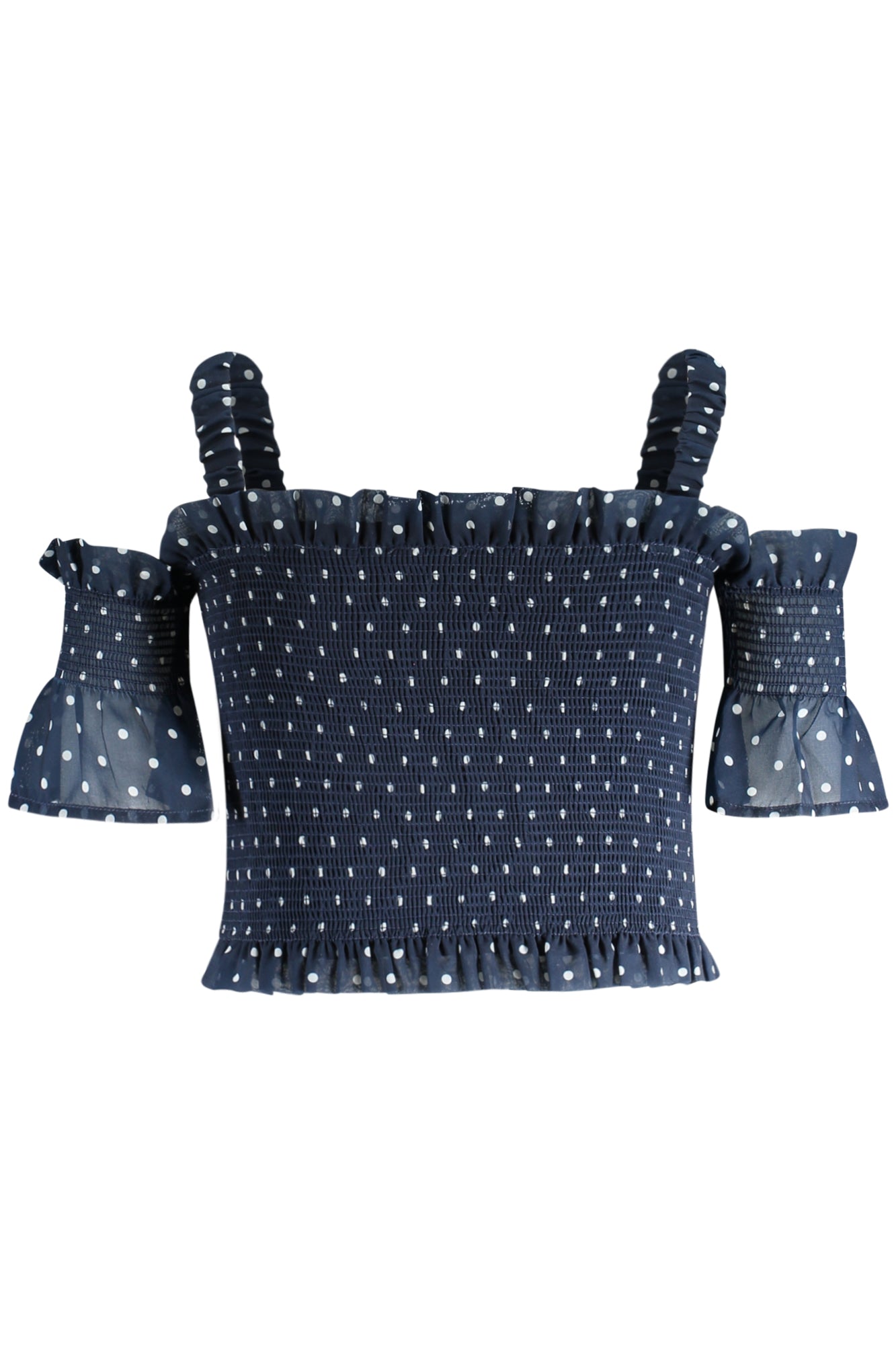 GUESS JEANS TOP BAMBINA BLU