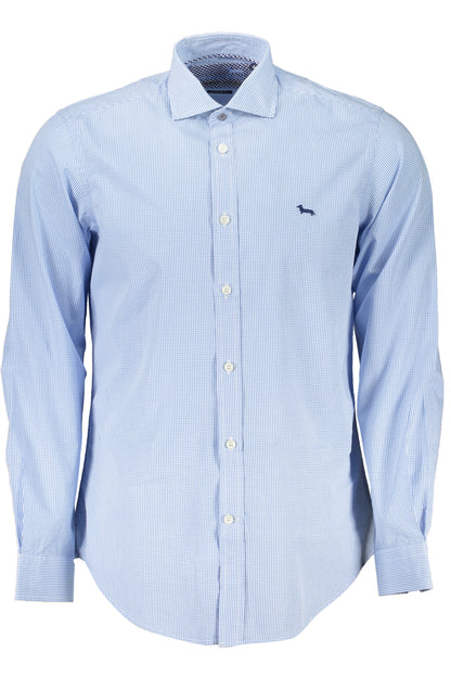 HARMONT & BLAINE CAMICIA MANICHE LUNGHE UOMO AZZURRO