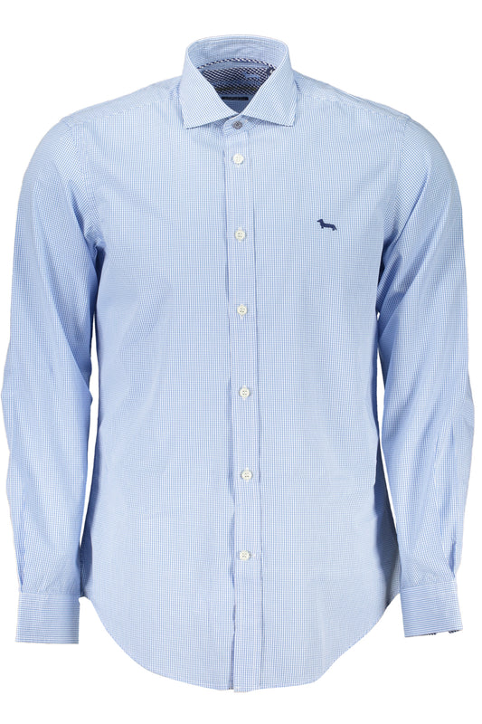 HARMONT & BLAINE CAMICIA MANICHE LUNGHE UOMO AZZURRO