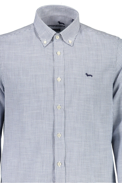 HARMONT & BLAINE CAMICIA MANICHE LUNGHE UOMO AZZURRO