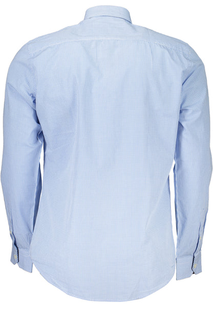 HARMONT & BLAINE CAMICIA MANICHE LUNGHE UOMO AZZURRO