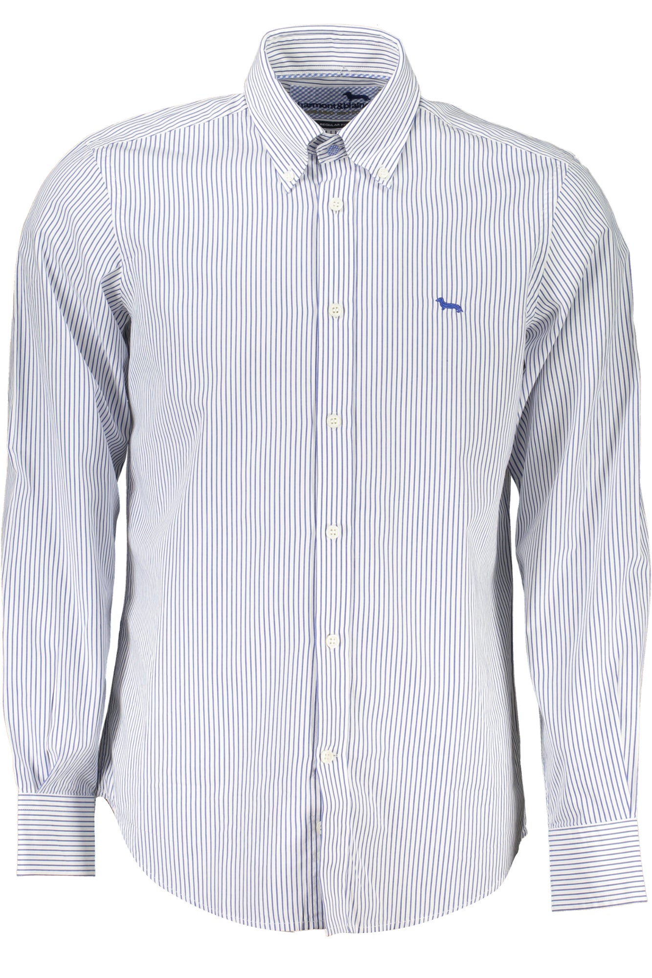 HARMONT & BLAINE CAMICIA MANICHE LUNGHE UOMO BLU