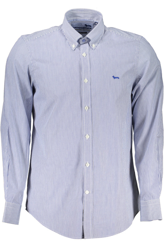 HARMONT & BLAINE CAMICIA MANICHE LUNGHE UOMO BLU
