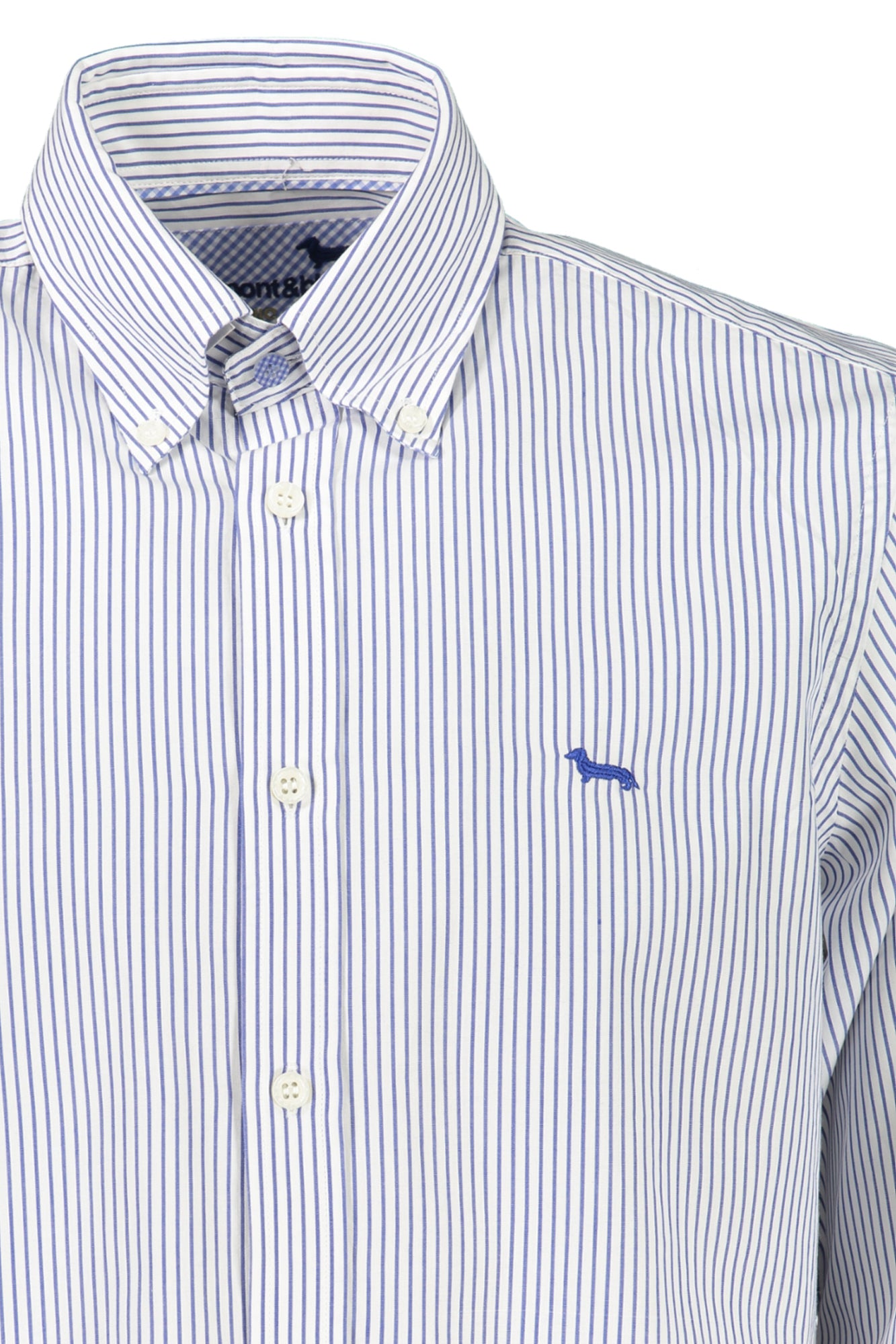 HARMONT & BLAINE CAMICIA MANICHE LUNGHE UOMO BLU