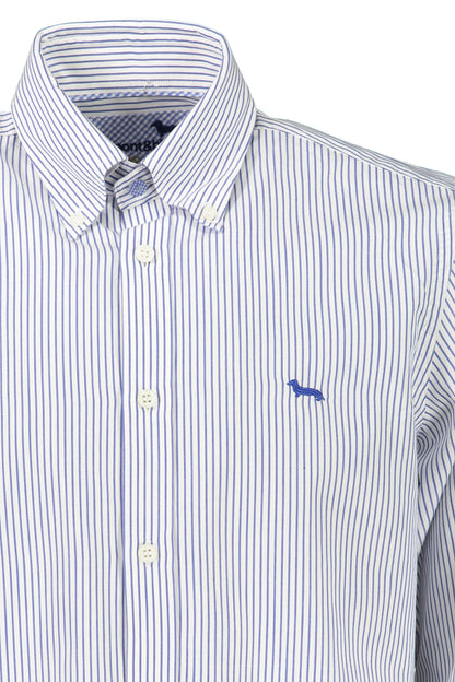 HARMONT & BLAINE CAMICIA MANICHE LUNGHE UOMO BLU