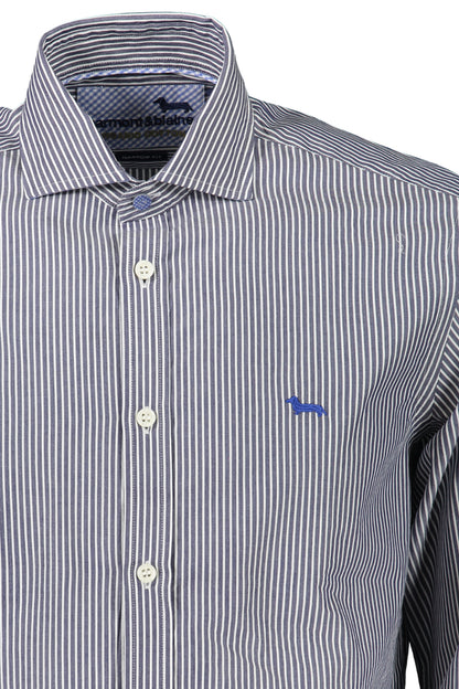 HARMONT & BLAINE CAMICIA MANICHE LUNGHE UOMO BLU