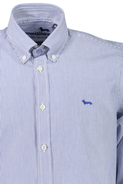 HARMONT & BLAINE CAMICIA MANICHE LUNGHE UOMO BLU
