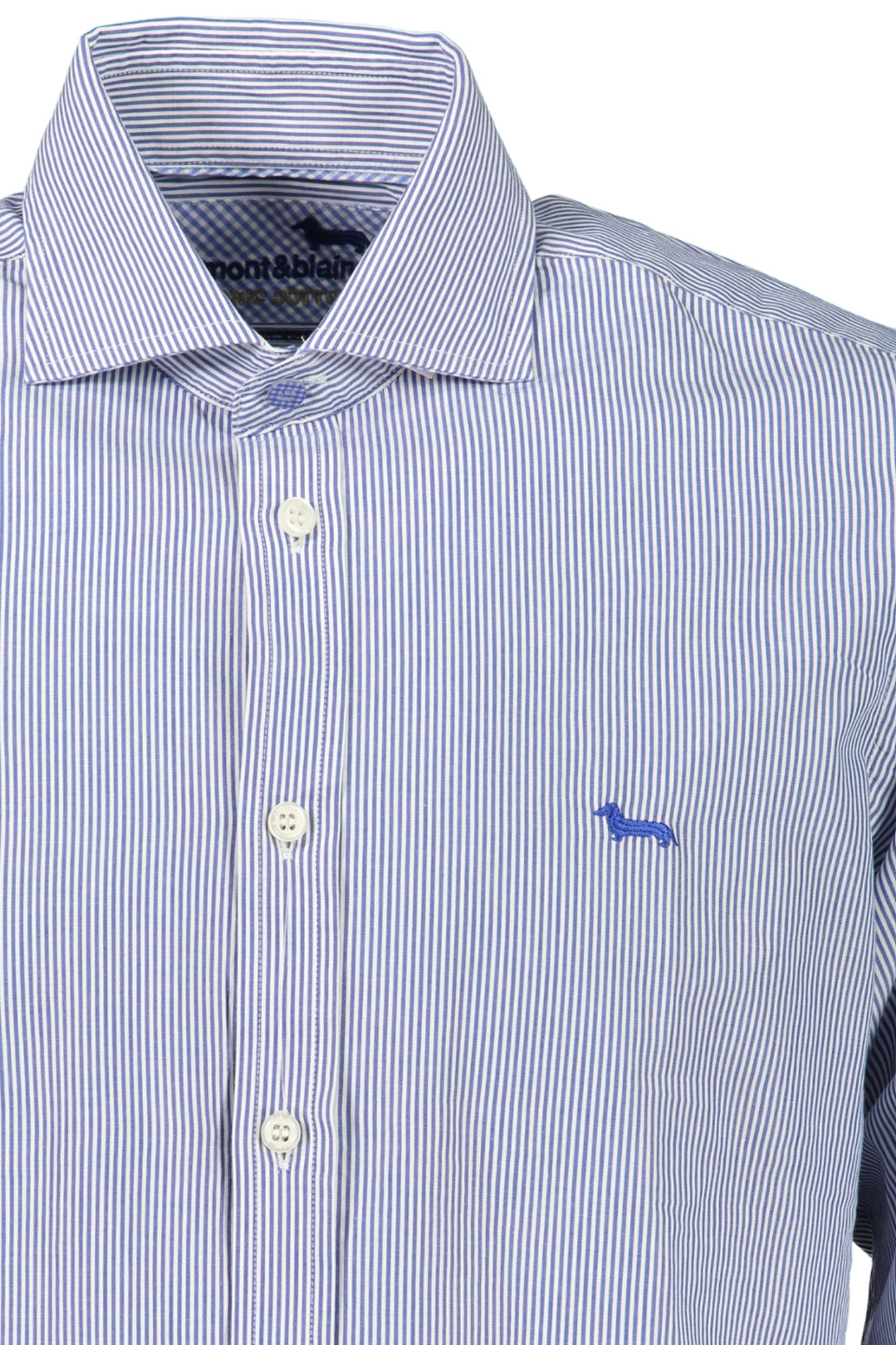 HARMONT & BLAINE CAMICIA MANICHE LUNGHE UOMO BLU