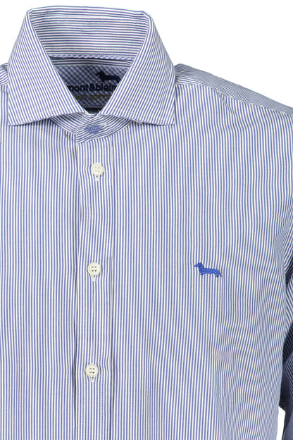 HARMONT & BLAINE CAMICIA MANICHE LUNGHE UOMO BLU