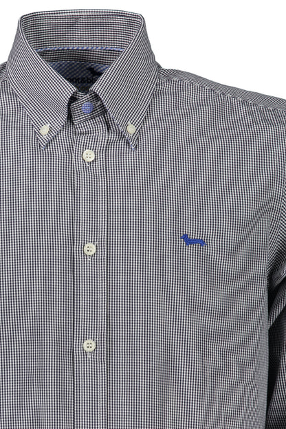 HARMONT & BLAINE CAMICIA MANICHE LUNGHE UOMO BLU