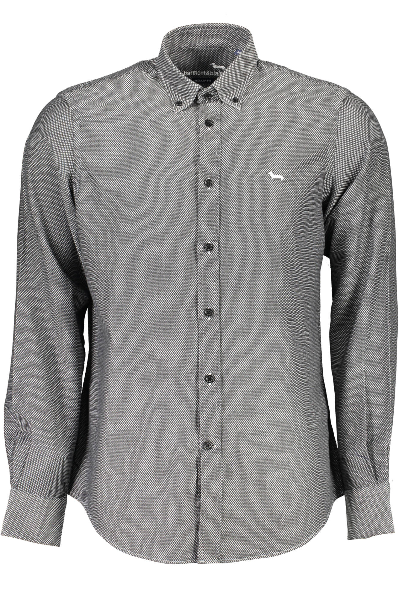 HARMONT & BLAINE CAMICIA MANICHE LUNGHE UOMO NERO
