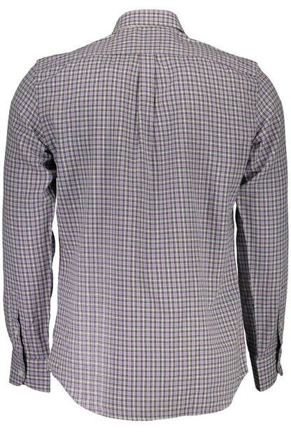 HARMONT & BLAINE CAMICIA MANICHE LUNGHE UOMO VIOLA