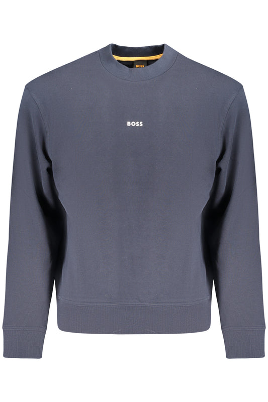 HUGO BOSS FELPA SENZA ZIP UOMO BLU