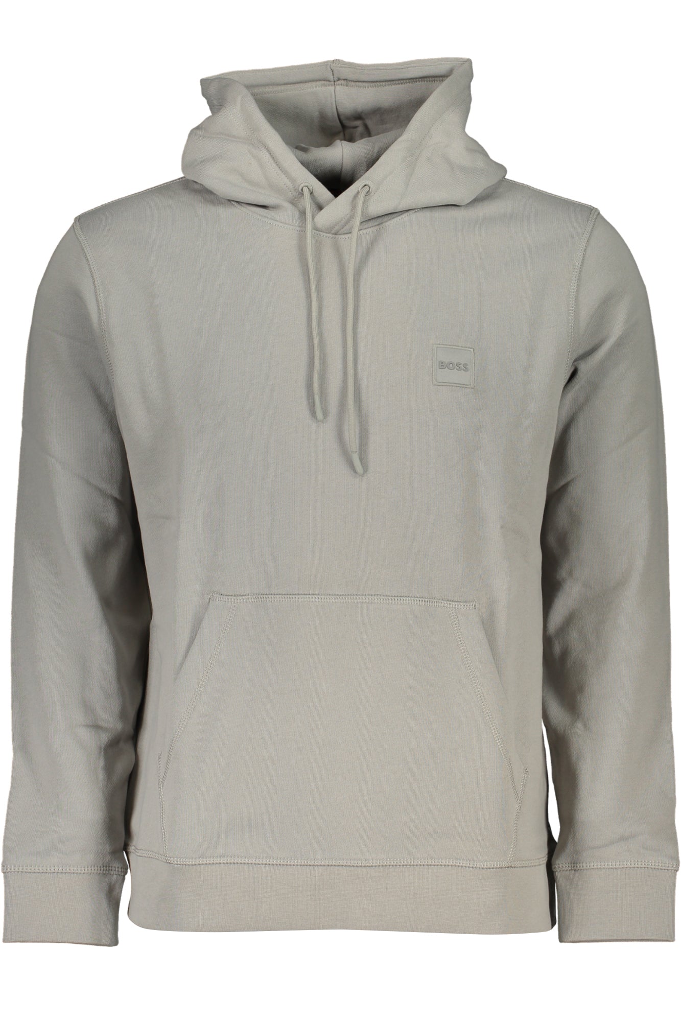 HUGO BOSS FELPA SENZA ZIP UOMO GRIGIO