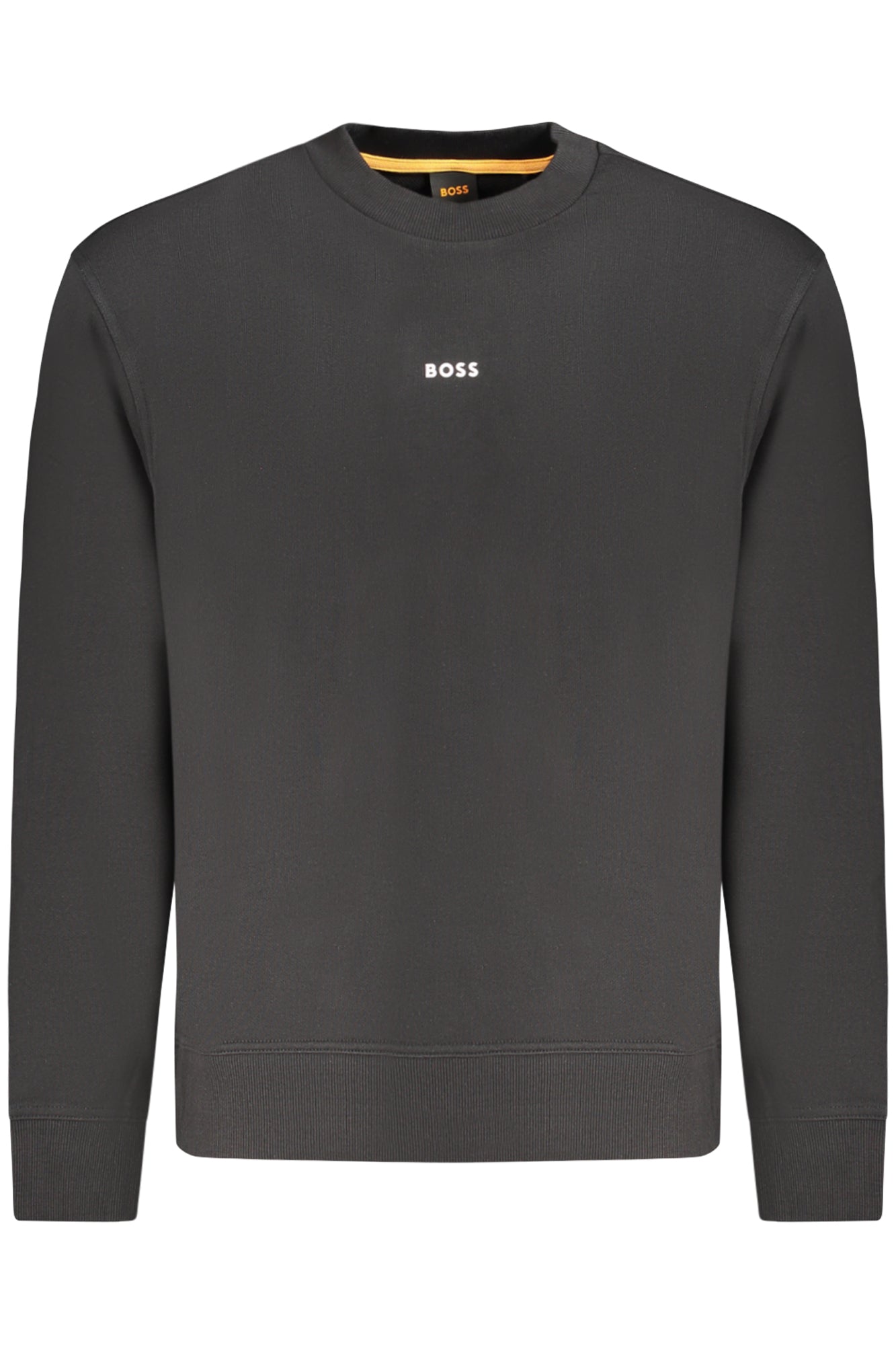 HUGO BOSS FELPA SENZA ZIP UOMO NERO