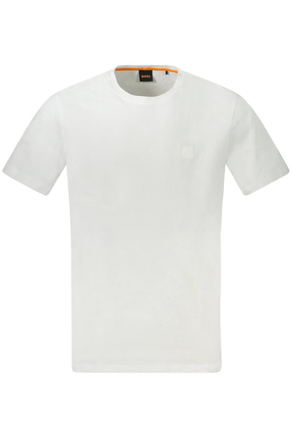 HUGO BOSS T-SHIRT MANICHE CORTE UOMO BIANCO
