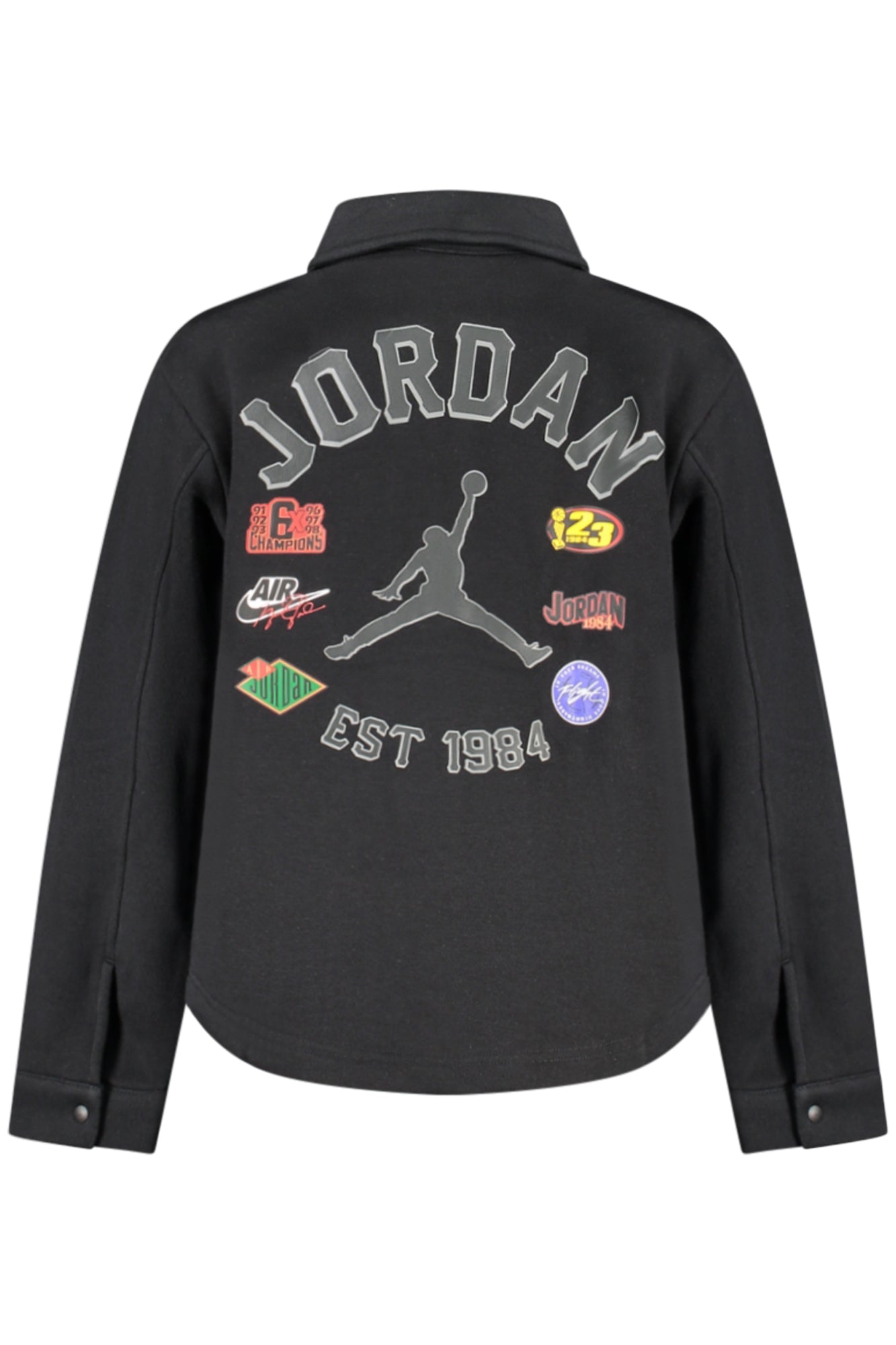 JORDAN FELPA SENZA ZIP UOMO NERO