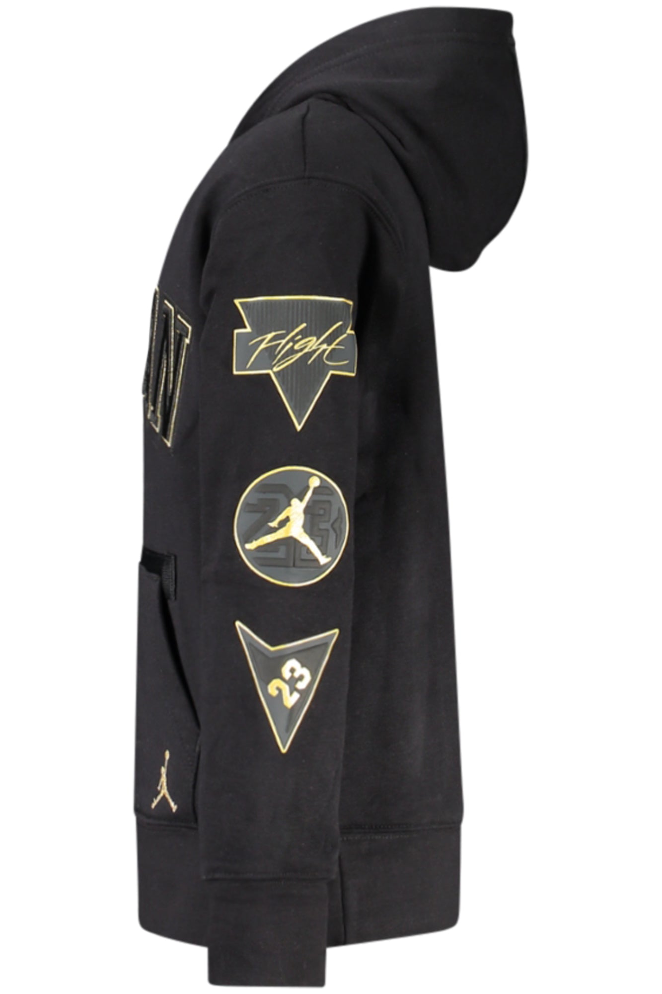 JORDAN FELPA SENZA ZIP UOMO NERO