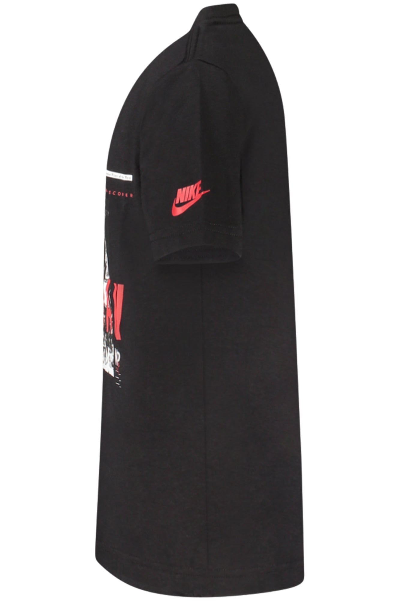 JORDAN T-SHIRT MANICHE CORTE BAMBINO NERO