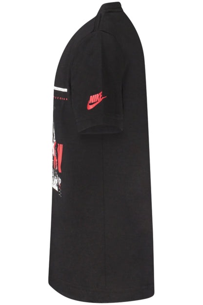 JORDAN T-SHIRT MANICHE CORTE BAMBINO NERO