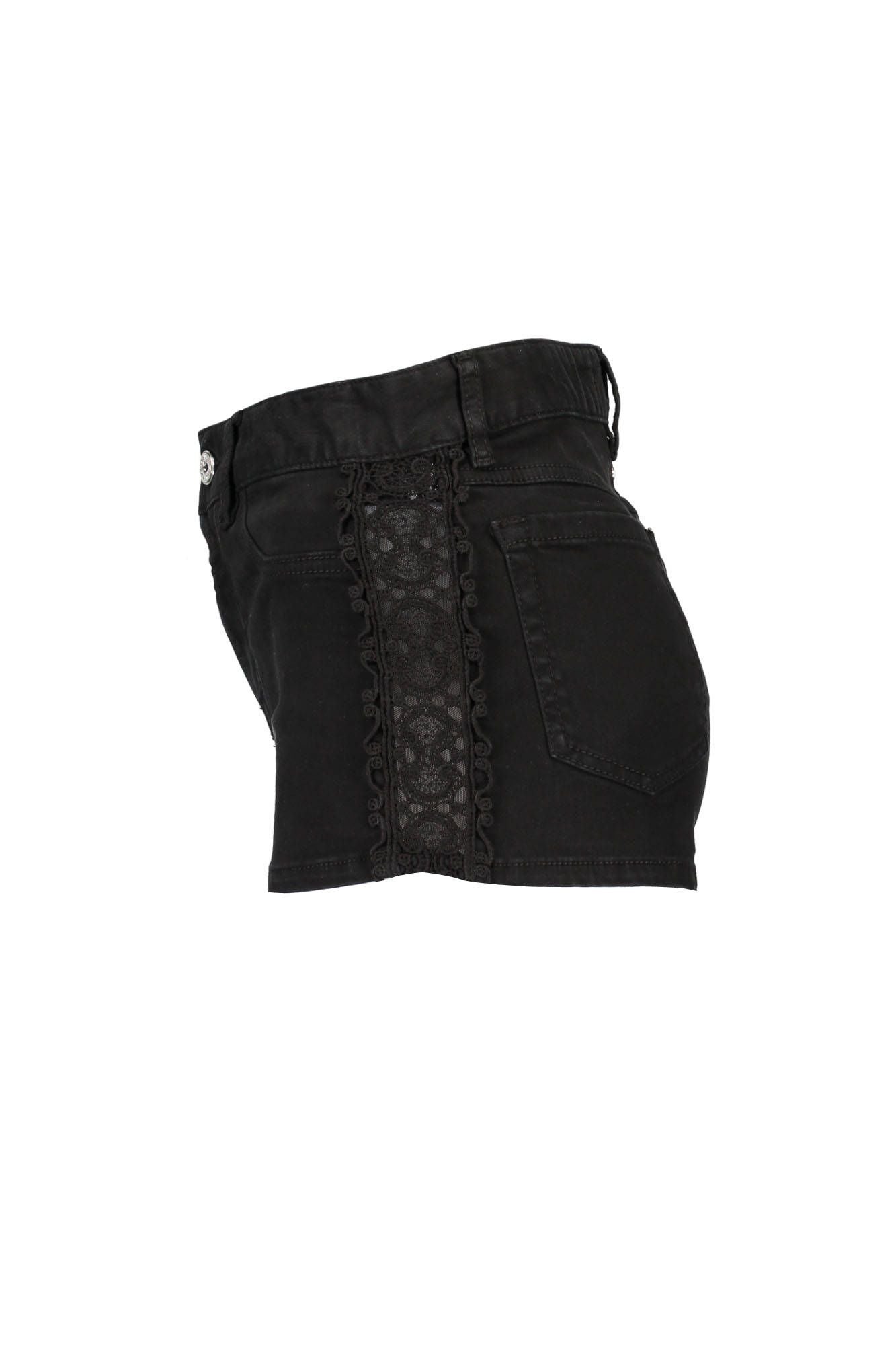 JUST CAVALLI PANTALONE SHORT DONNA NERO