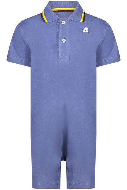 K-WAY BODY MANICHE CORTE BAMBINO BLU
