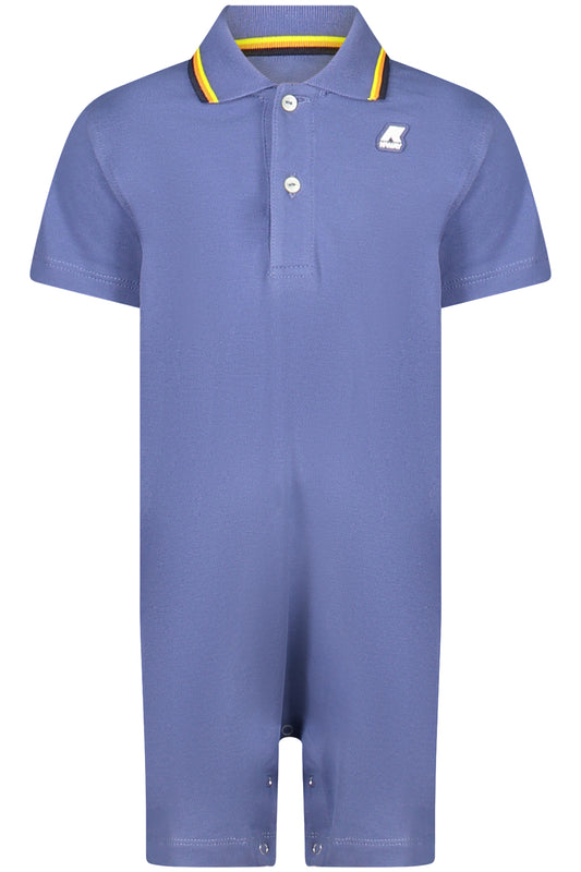 K-WAY BODY MANICHE CORTE BAMBINO BLU