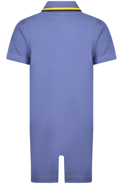 K-WAY BODY MANICHE CORTE BAMBINO BLU