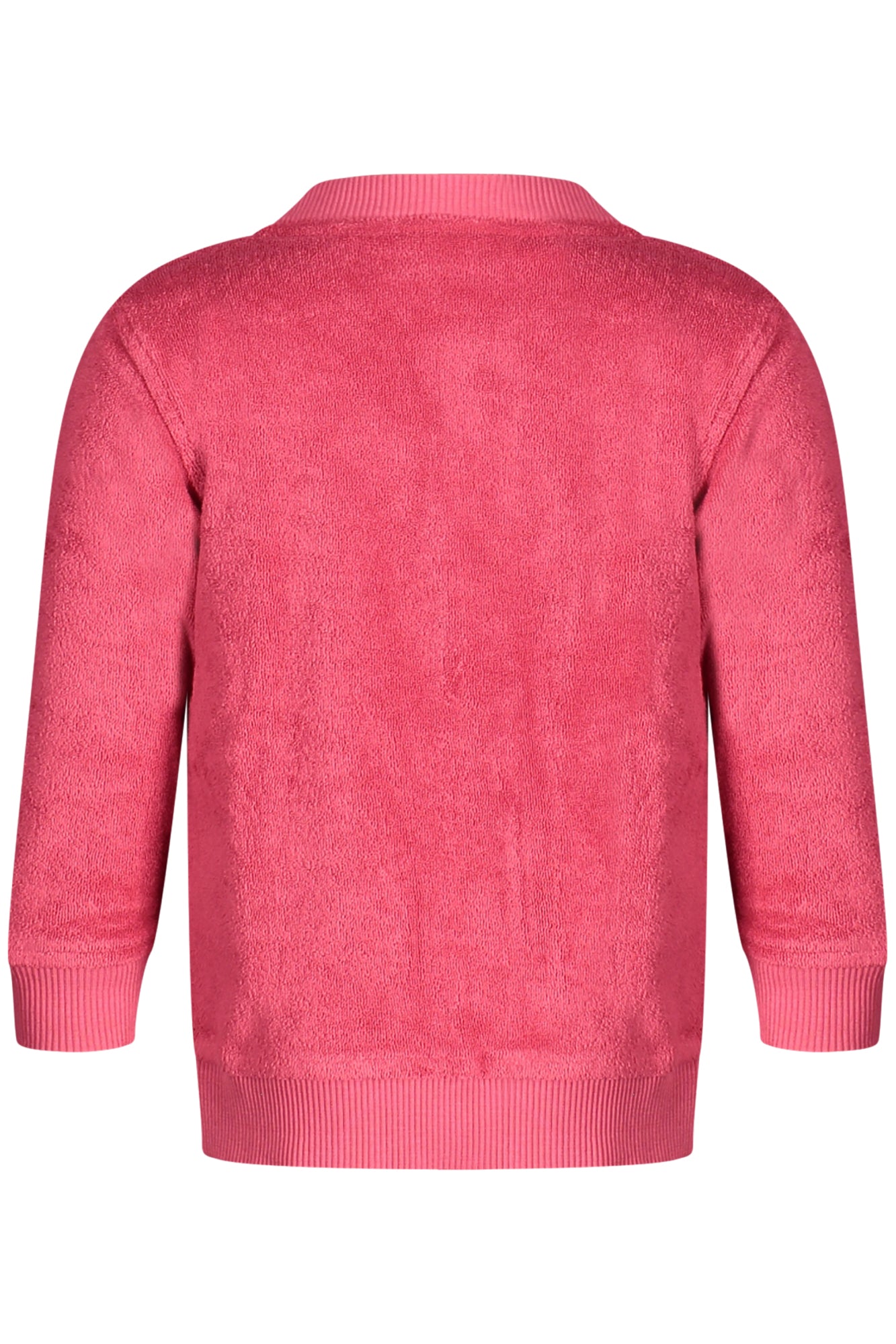 K-WAY FELPA CON ZIP BAMBINA ROSA